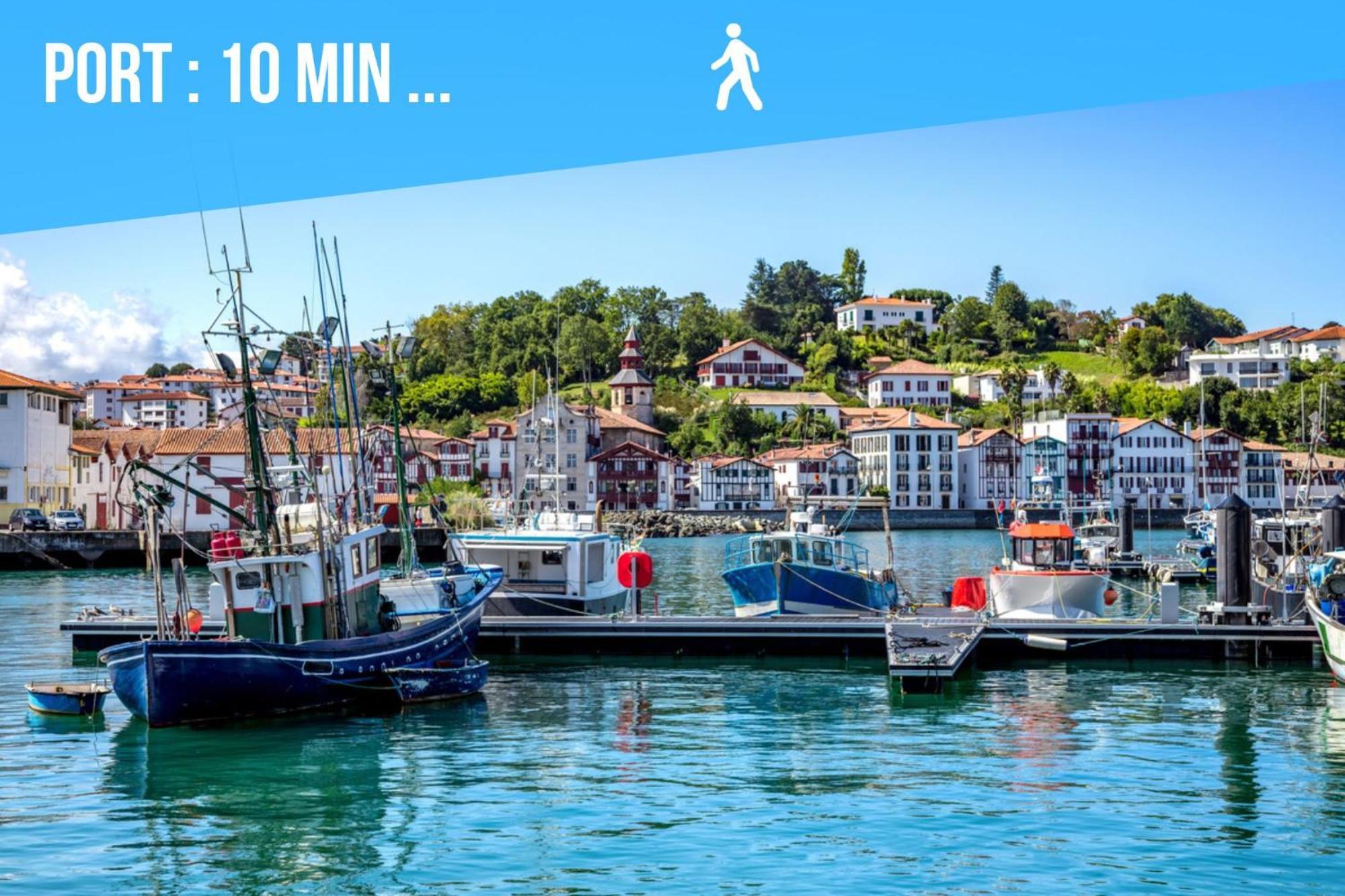Caporizon-Baillenia-T1 Vue Montagne - Piscine St Jean De Luz Daire Saint-Jean-de-Luz Dış mekan fotoğraf
